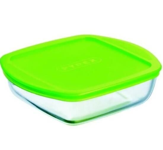 Pyrex Kare Saklama Kabı 0,3L 210P000