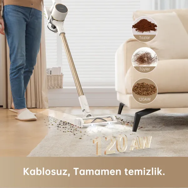 Dreame R10 Şarjlı Dikey Süpürge