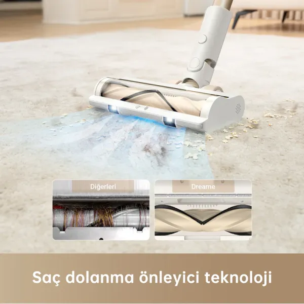 Dreame R10 Şarjlı Dikey Süpürge