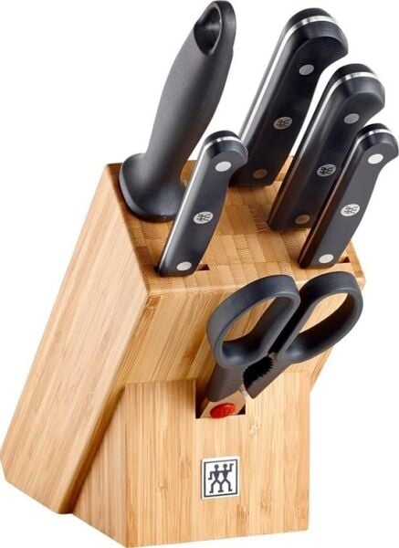 Zwilling Gourmet 361310020 7 Parça Bambu Bloklu Bıçak Seti