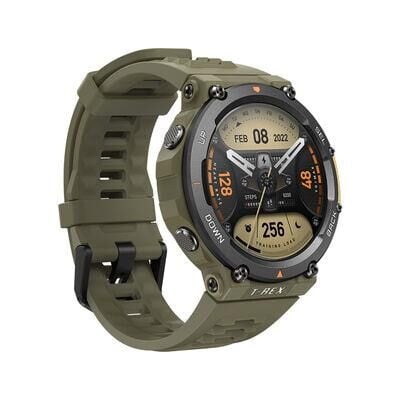 Amazfit T-Rex 2 Akıllı Saat Yeşil (Amazfit Türkiye Garantili)