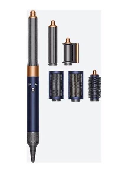DYSON Airwrap Complete Long Uzun Multi-Styler Saç Şekillendirici prusya mavisi ve parlak bakır (DYSON Türkiye Garantili)